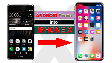 Turn Android into an iPhone X | How to Convert Your Android Phone to iPhone X
