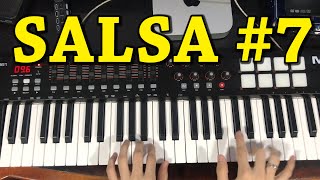 Video thumbnail of "Curso De Piano En Salsa / Nivel 7 (Rapido Y Sencillo) "La Conciencia - Gilberto Salta Rosa""