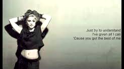 Madonna - Borderline (Lyrics On Screen)