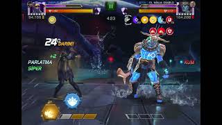 Mcoc Aw Node 18 Dust vs Attuma
