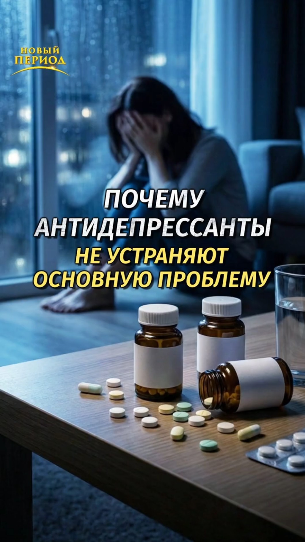 Почему антидепрессанты не устраняют основную проблему