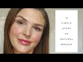 10 simple steps to natural makeup for beginners