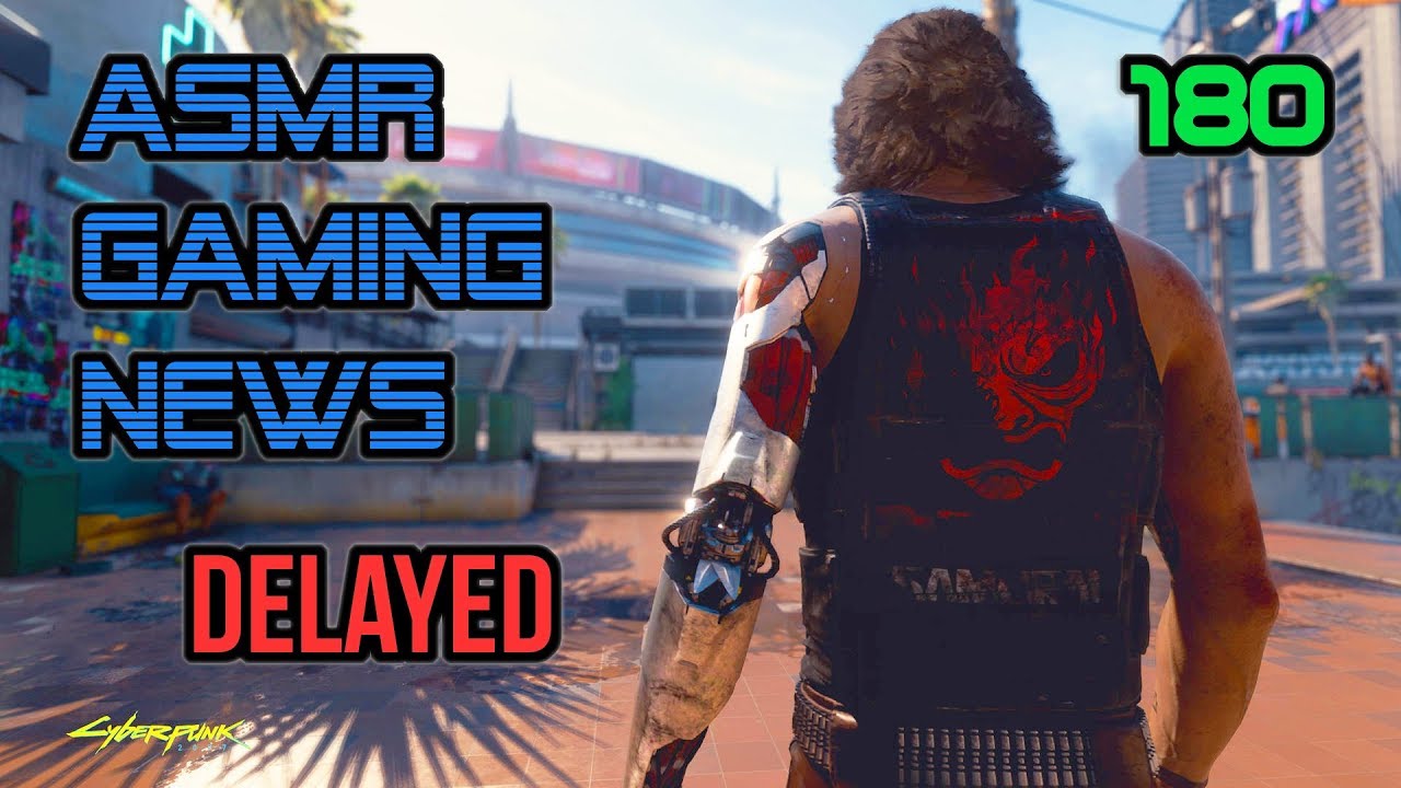 ASMR Gaming News (180) Cyberpunk 2077 Delay, Fortnite Ninja Skin, Doom