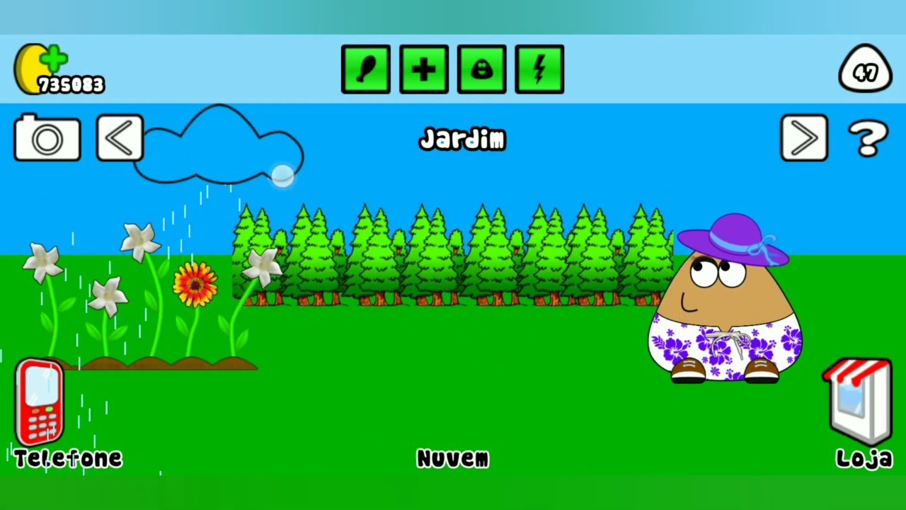 POU - Jogos IOS - Gameplay do Bichinho Virtual no seu Iphone, Ipad, Ipad e  Android! 