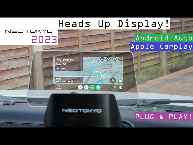 NEOTOKYO HUD - Adds Android Auto and Apple Carplay to Any Car Via Heads Up  Display! 