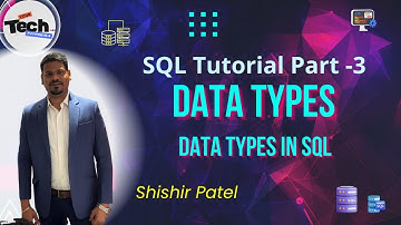 SQL Basic: Data Types in SQL | Simple & Clear Explanation in 10 Minutes.