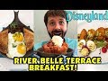 BEST BREAKFAST IN DISNEYLAND?! - River Belle Terrace New Breakfast Menu