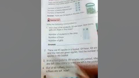 8 May,2020 Class -2 Maths - ch-3 subtraction ex-3.2 video no-1