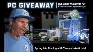 Spring Into Gaming View 270 PC Giveaway🧇🧇 Thermaltake | Intel🧇🧇 !giveaway !youtube !discord !gleam