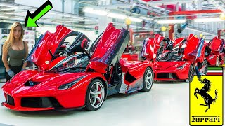 Ferrari SuperCar MEGA FACTORY2024: Production Lamborghini, BMW, Aston Martin{Manufacturing}