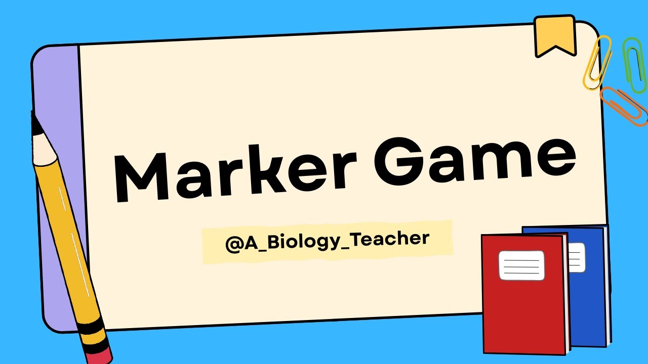 Marker Game Explanation - YouTube