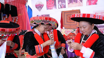 VTC6 | Người trẻ dân tộc Dao với nghệ thuật trang trí hoa văn trên trang phục