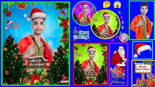 Happy Christmas Day photo Editing 2023 || merry Christmas day photo Editing || picsart Photo Editing screenshot 5