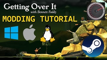 How to mod Getting Over It (Windows, MacOS, Linux) - Multiplayer, Custom Maps, & Cosmetics
