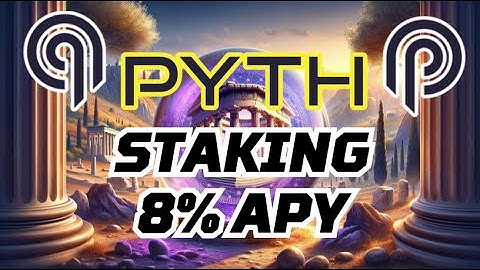Va Staker tes PYTH‼️TUTO Staking Pyth Network (rendement 8% APY)