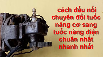 cách chuyển đổi tuốc năng cơ của quạt treo tường sang  tuốc năng điện cực nhanh  chuẩn nhất !