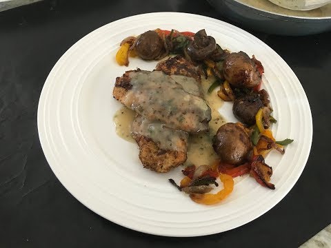 halal-chicken-steaks-with-gravy-and-sauté-vegetables.-urdu-and-english-recipe