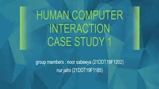 Human computer interaction Case study 1 - 8 golden rules Net Worth