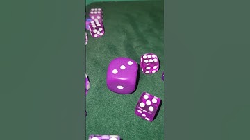 luscious purple dice #asmr #dice #clicking #shorts #purple