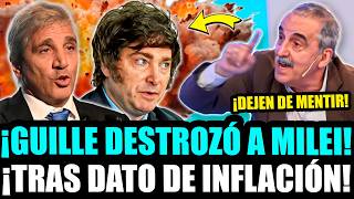 ¡GUILLERMO MORENO DESTROZÓ A MILEI TRAS DATO DE INFLACIÓN Y SE CRUZÓ CON VICTORIA DONDA!