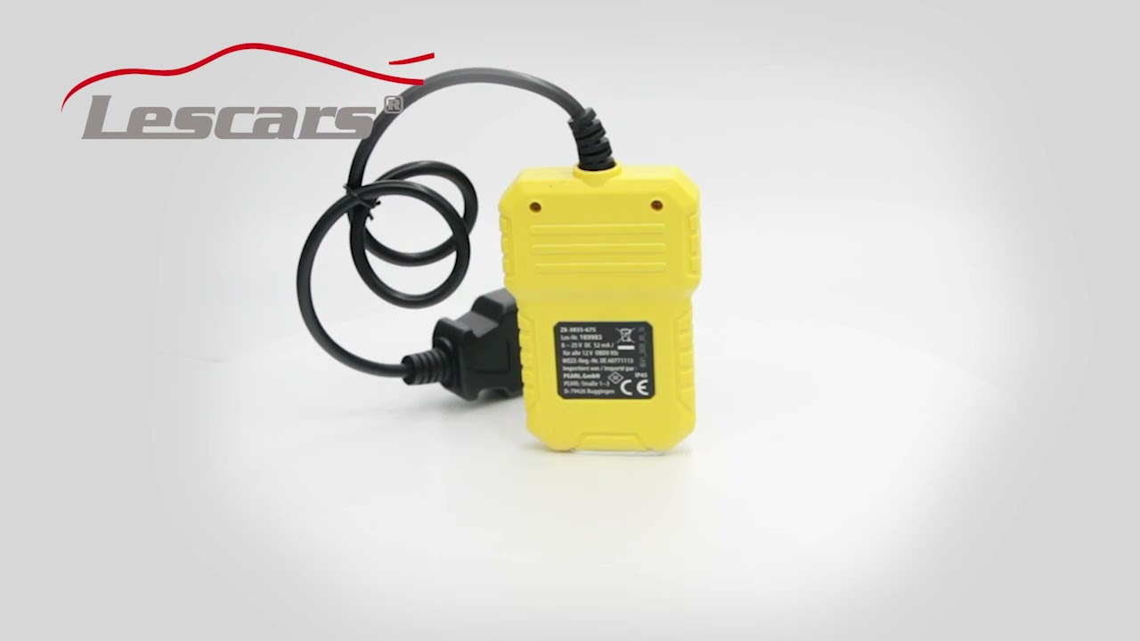 ZX3035 Appareil de diagnostic OBD2 OD-150.rw Lescars en 360° [PEARLTV.FR]
