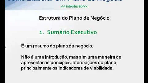 Como fazer uma capa de um plano de negócio?