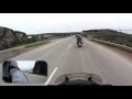 Motorcycle on the Ferry to Newfoundland