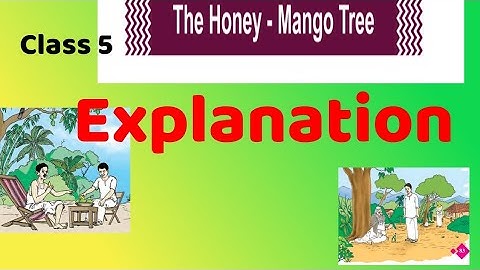 Class 5 The Honey Mango Tree /unit 3#english #statesyllabus 