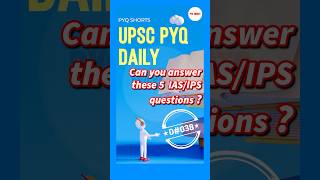 UPSC | PYQ | Day 38 | CSE Prelims 2012 Paper 1 (GS) | 5 Qns | #ips #ias #upsc #pyqshorts4u