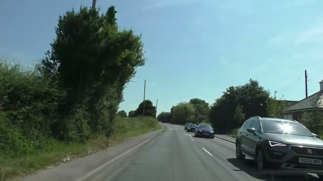 Driving On The A4440, A44 & A422 From Worcester To Inkberrow, England 15th June 2023