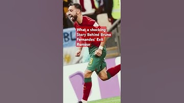 “What a shocking  Story Behind Bruno Fernandes’ Exit Rumour