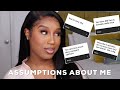 CHIT CHAT GRWM: ANSWERING YOUR ASSUMPTIONS ABOUT ME| MAKEUP EDITION