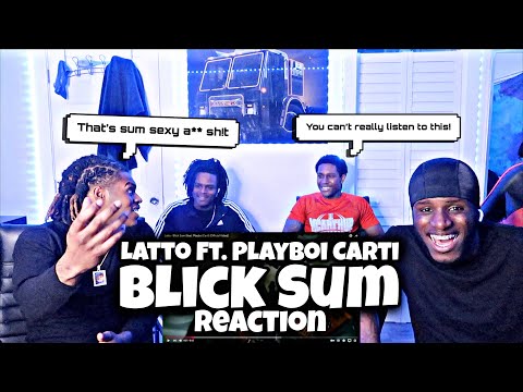 Latto - Blick Sum (feat. Playboi Carti) [Official Video] | REACTION