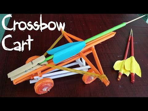 How To Make A How To Make A Paper Crossbow Cart | Ballista