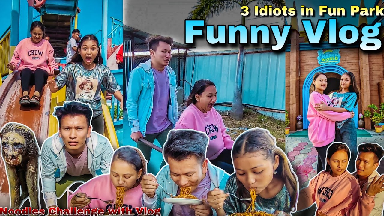 3 Idiots in Fun Park 😁 || Vlog Video