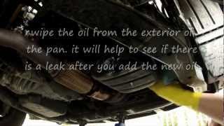 How to change oil hyundai accent 01-05 2001 Hyundai Accent Oil Type