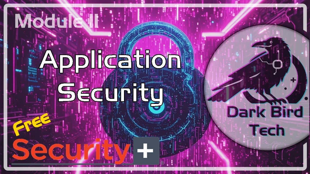 Free CompTIA Security+ (SY0-701) Module 11 - Application Security ...