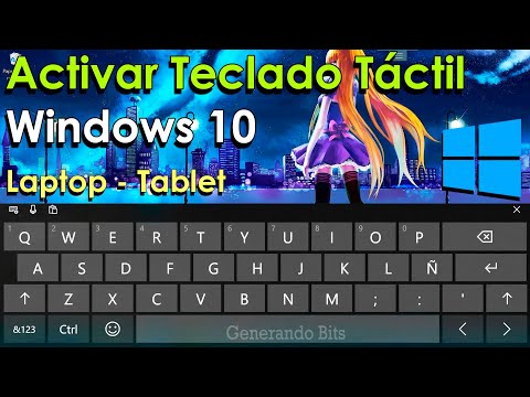 Video: Cómo Habilitar El Teclado Táctil