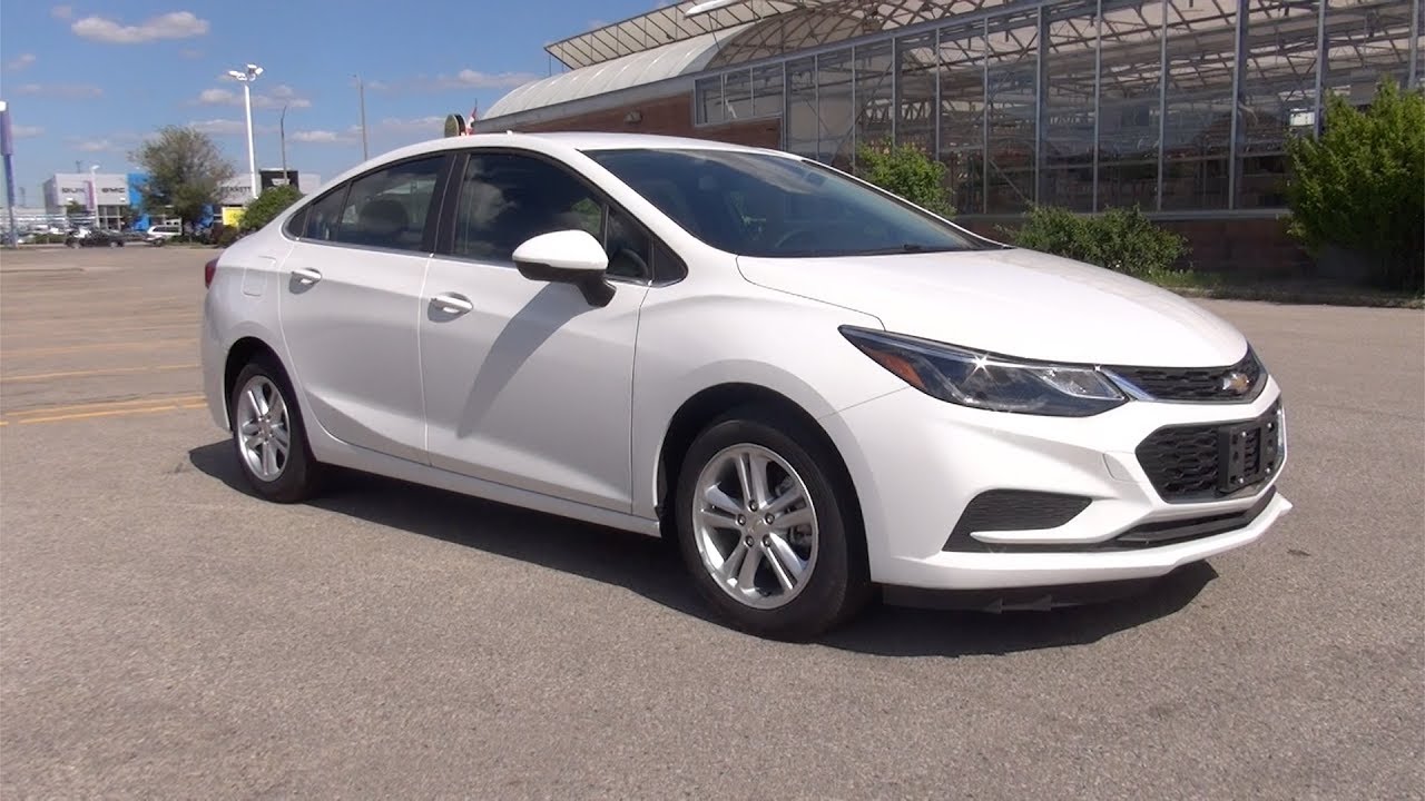 2017 CHEVROLET CRUZE SEDAN LT - SUMMIT WHITE - YouTube