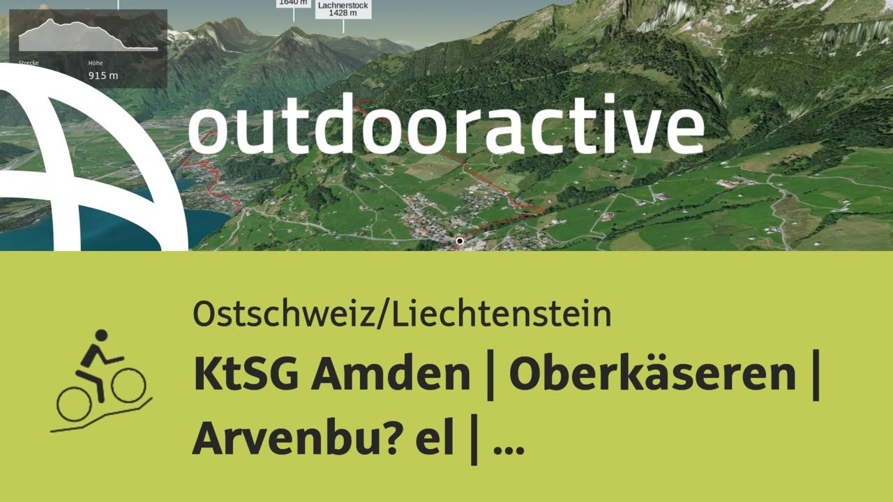 Mountainbike-tour in der Ostschweiz/Liechtenstein: KtSG Amden | Oberkäseren ...