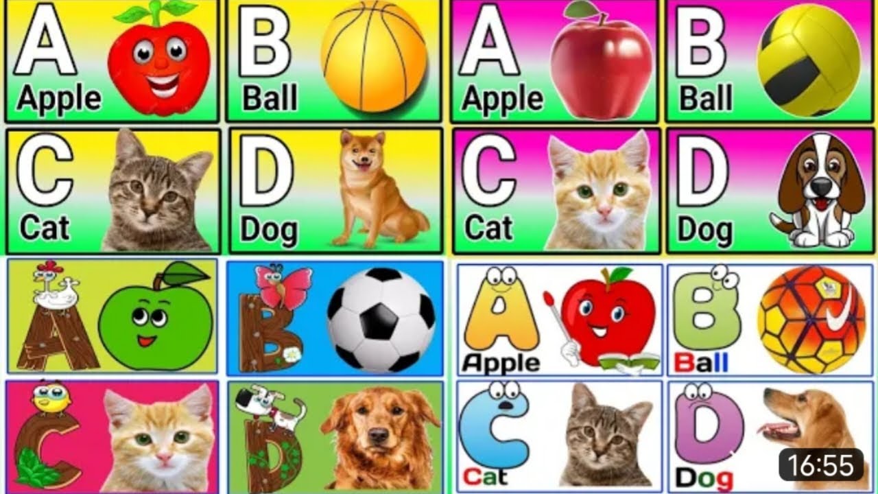 abce , #aforapple ,a for Apple #abcd #abcdlearning - YouTube