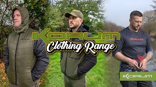 Korum Clothing Range - #korum #fishing #fishingclothing #winterclothing