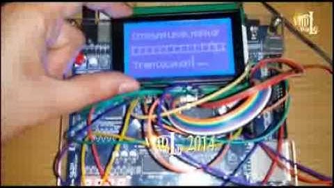 Simple VHDL FPGA Project: Graphical LCD testing for train project