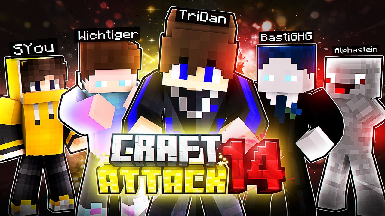 🔴MEIN 1. TAG in CRAFT ATTACK 14 (LIVESTREAM)