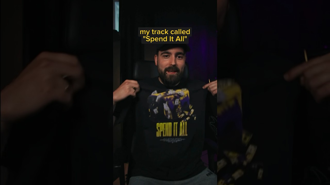 How I made my track “Spend It All”
