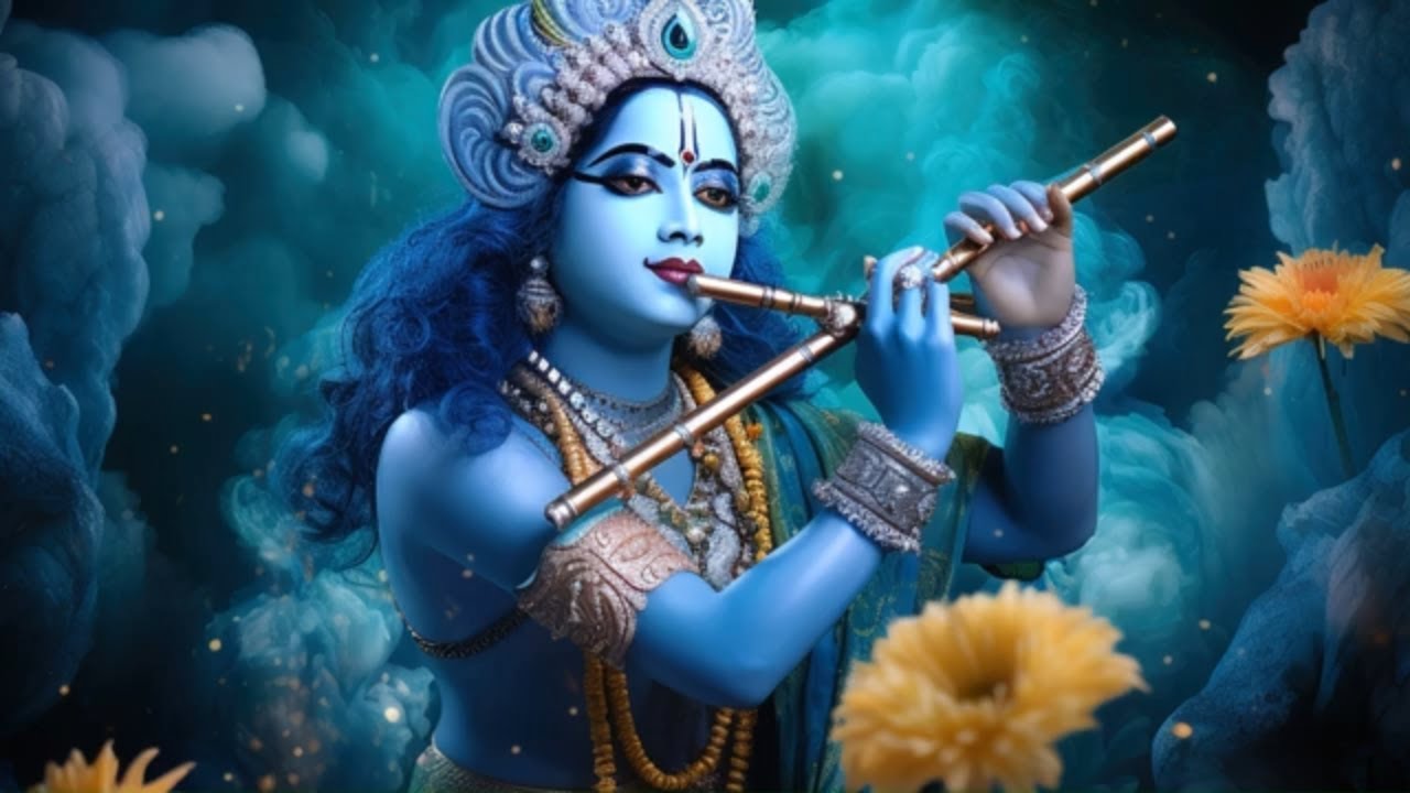 15 minutes best lord Krishna flute music Indian bamboo flute music 15