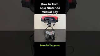 How to turn on a Nintendo Virtual Boy