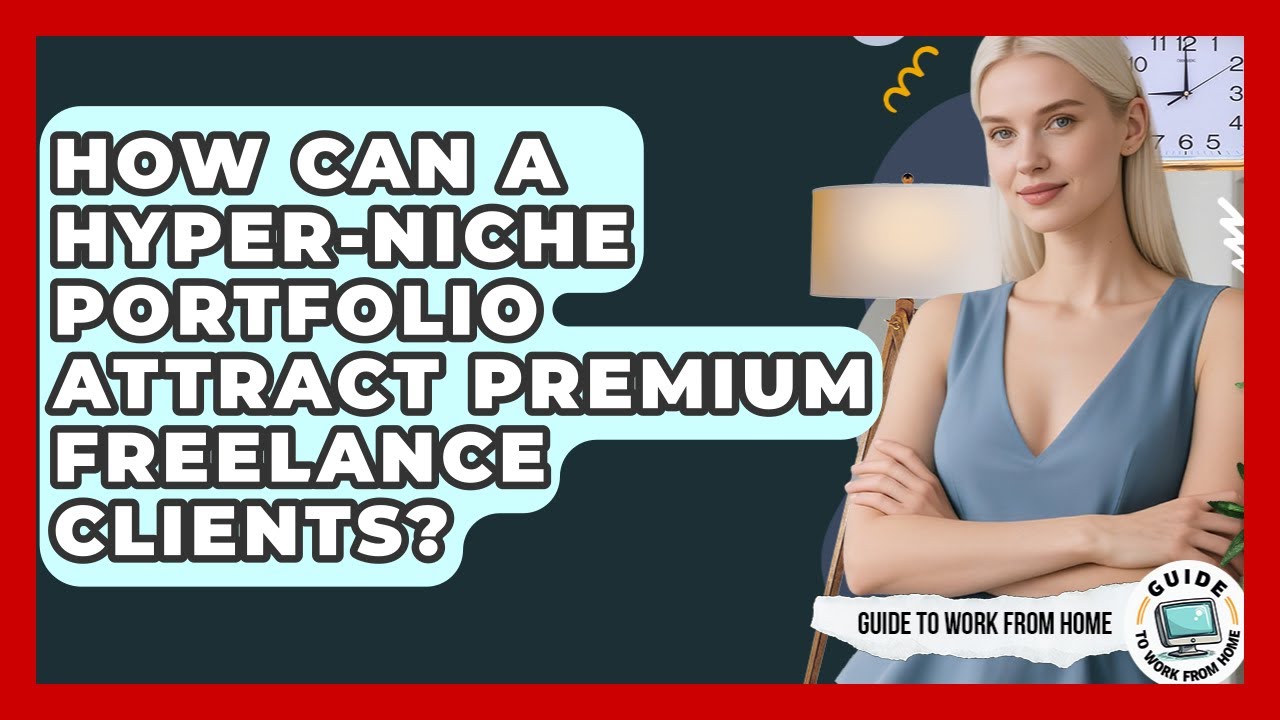 How Can A Hyper-niche Portfolio Attract Premium Freelance Clients? - Guide To Work From Home
