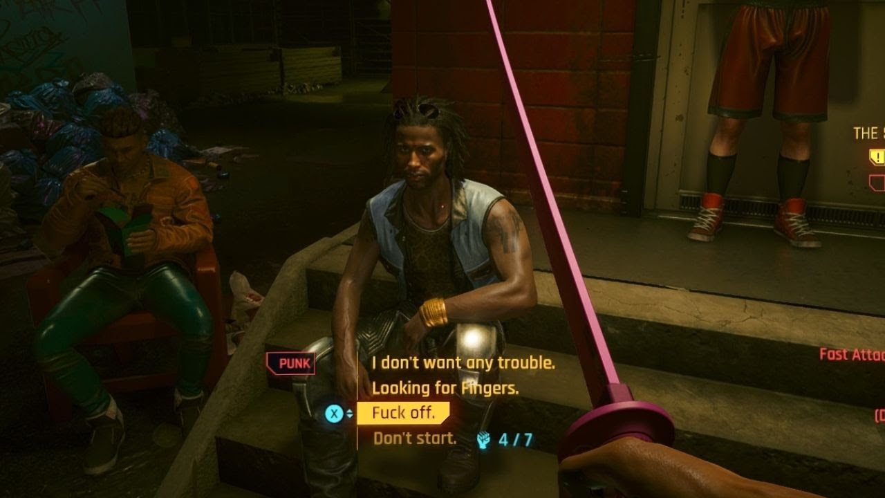 Cyberpunk 2077 - Finger's RipperDoc Front Door - YouTube