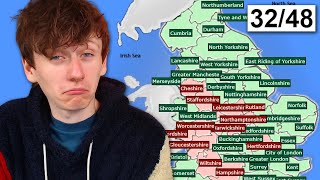 Can I name all 48 counties in England?